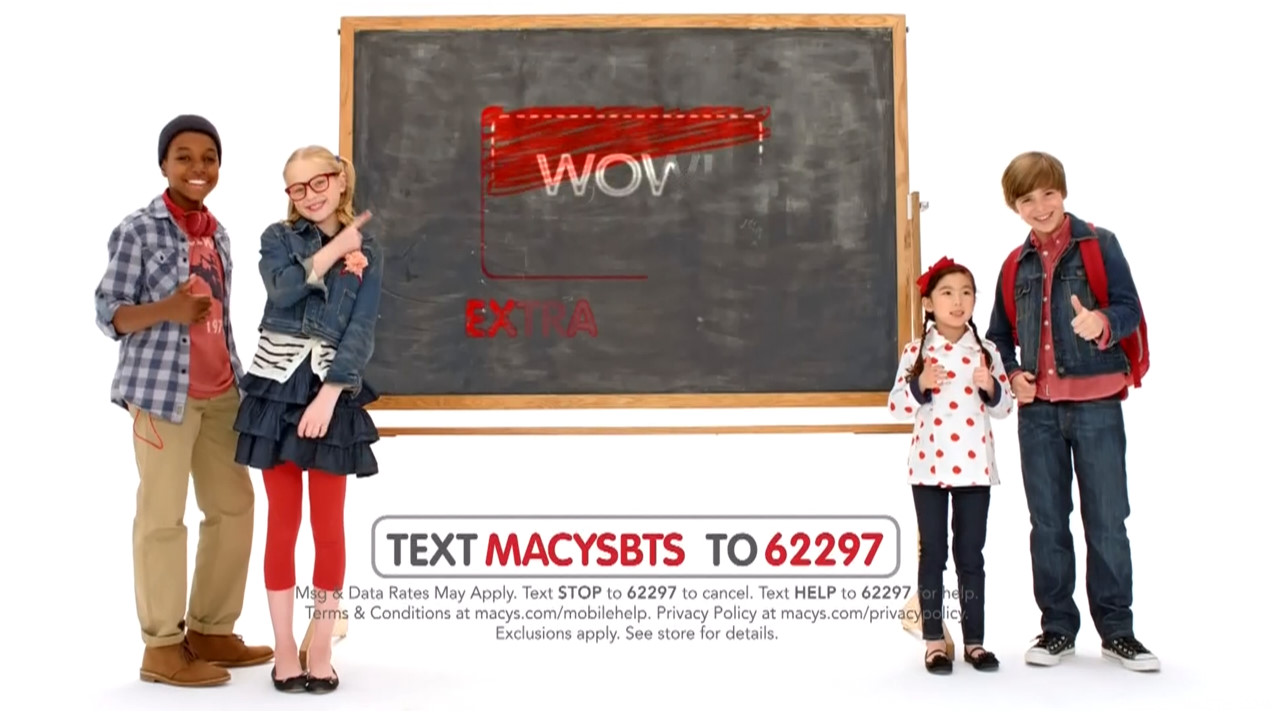 Macy's Back to School Images/Pictures