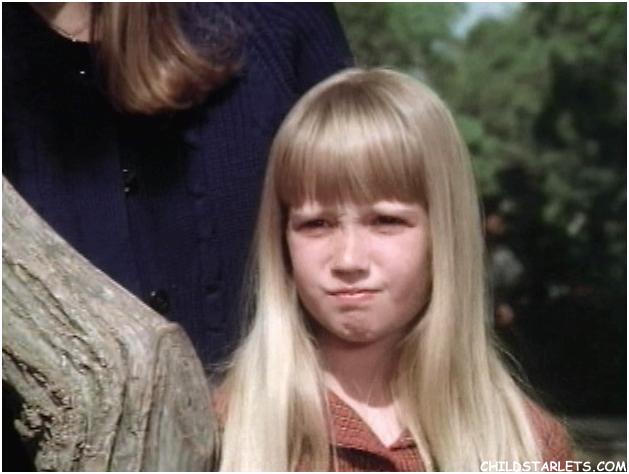 Kim Richards as a child in Escape to Witch Mountain